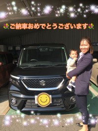 H様　ご納車おめでとうございます！